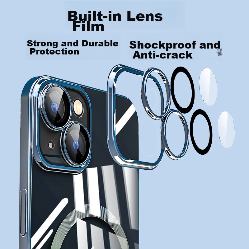 HotFire IPhone 16 Pro Max Case, Electroplated Magnetic Shockproof Upgraded Camer...