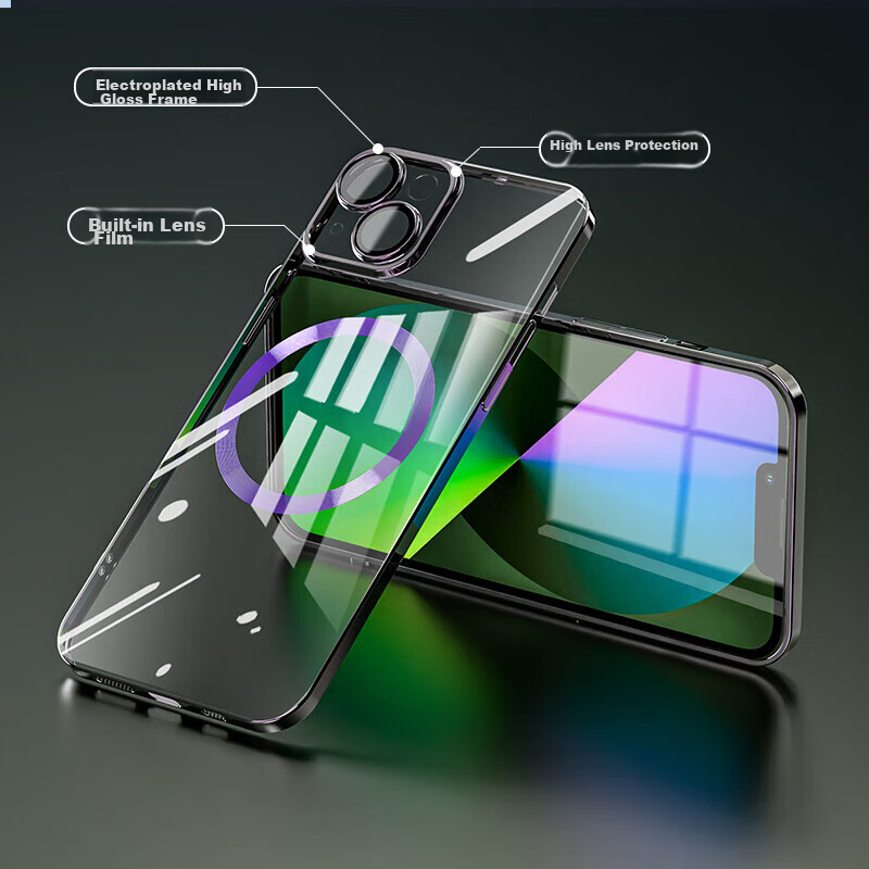 HotFire IPhone 16 Pro Max Case, Electroplated Magnetic Shockproof Upgraded Camer...