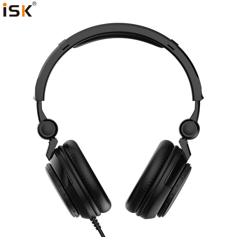 iSKHP800 Professional Live Streaming Monitoring Headphones with Built-In Microph...