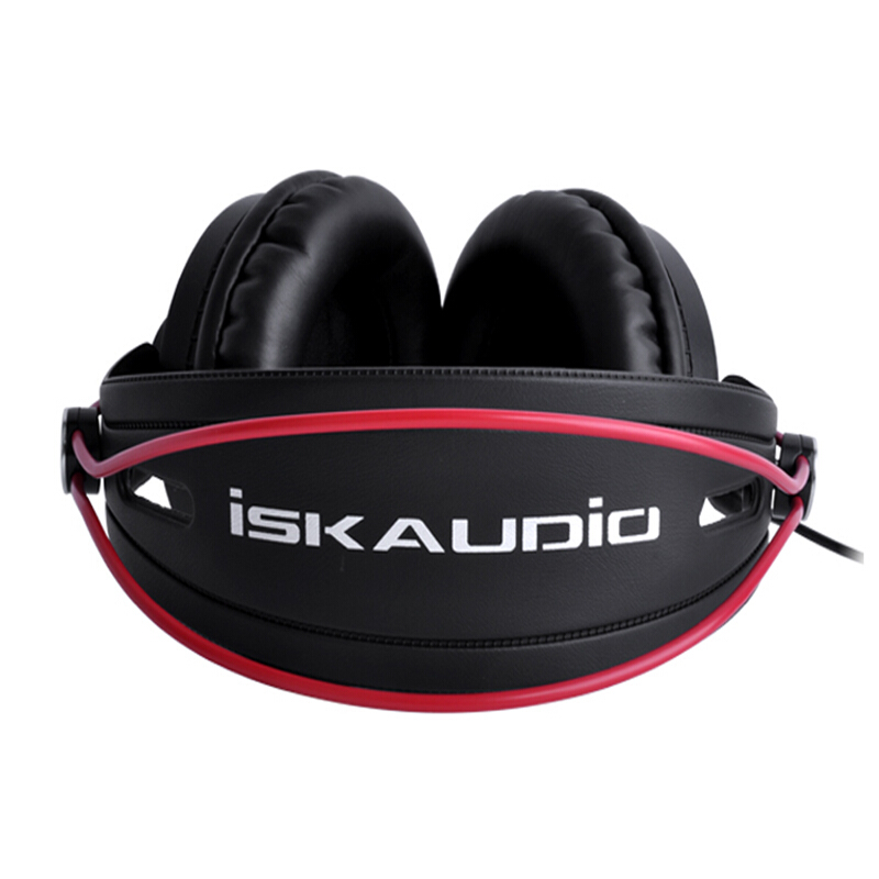 iSK HP580 High-Quality Over-Ear Live Streaming Monitoring Headphones, Network Ka...