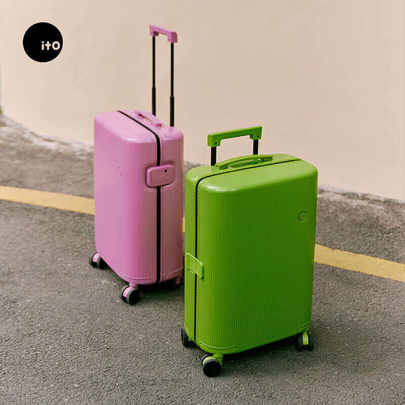 ITO Luggage PISTACHIO2 Suitcase, Large Capacity Trolley Case for Men And Women,...