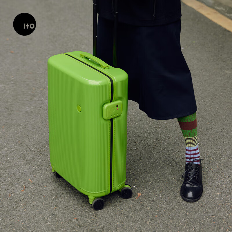 ITO Luggage PISTACHIO2 Suitcase, Large Capacity Trolley Case for Men And Women,...