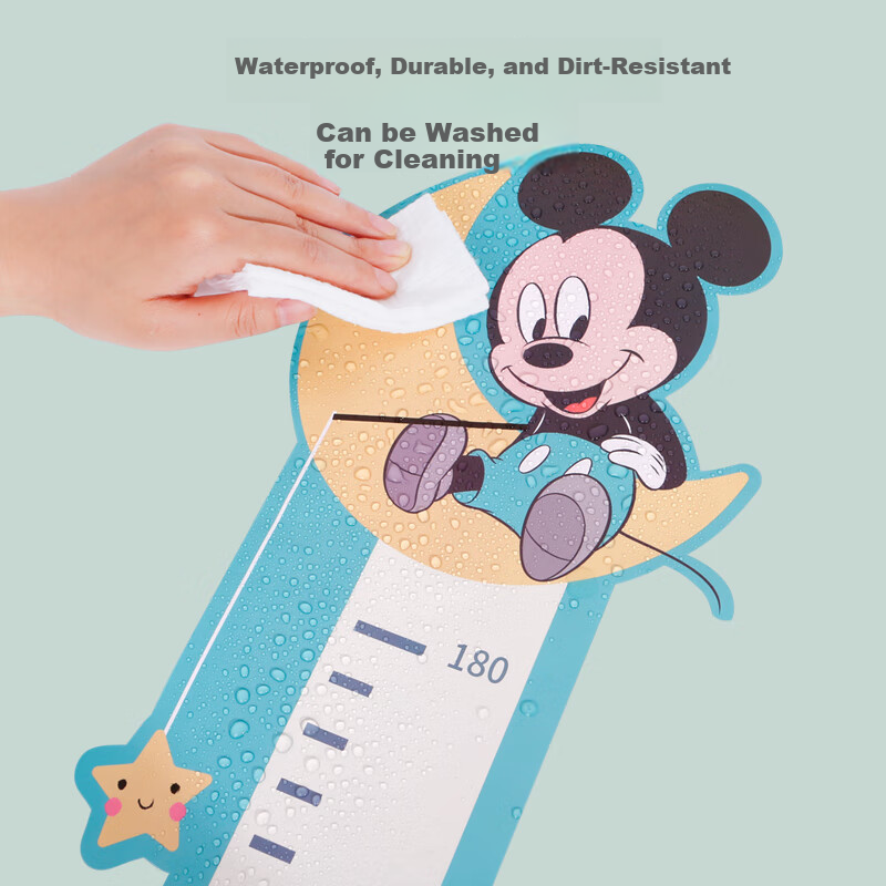 Disney Children's Height Wall Sticker Baby Height Measurement Chart Wall Sticker...