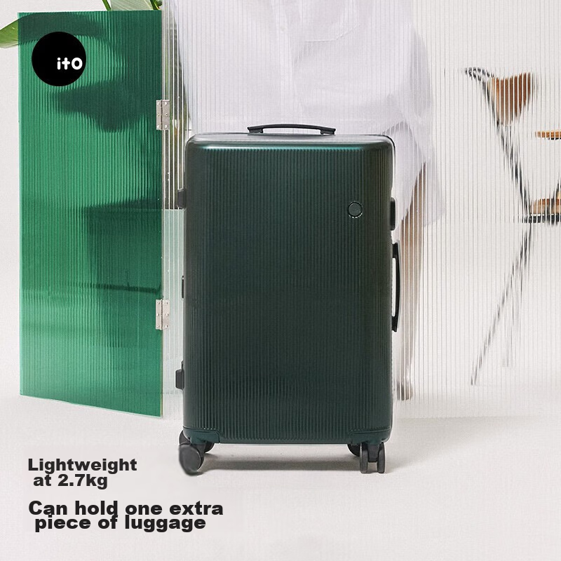 ITO Luggage PISTACHIO Suitcase, Trolley Case for Men And Women, Large Capacity C...