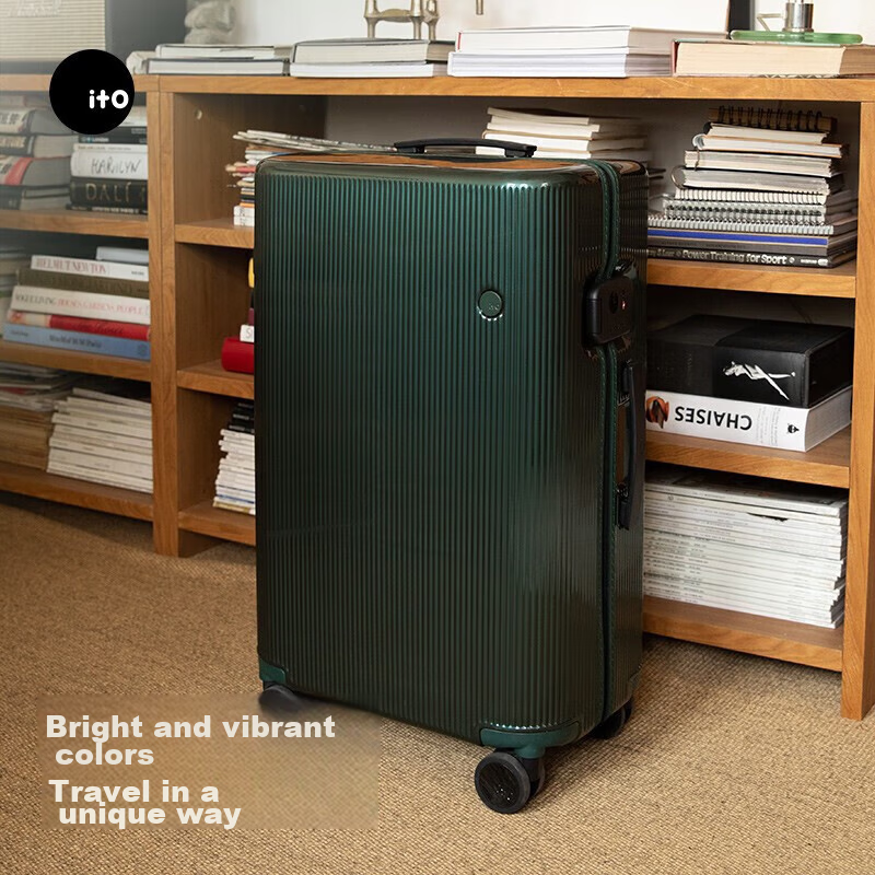 ITO Luggage PISTACHIO Suitcase, Trolley Case for Men And Women, Large Capacity C...