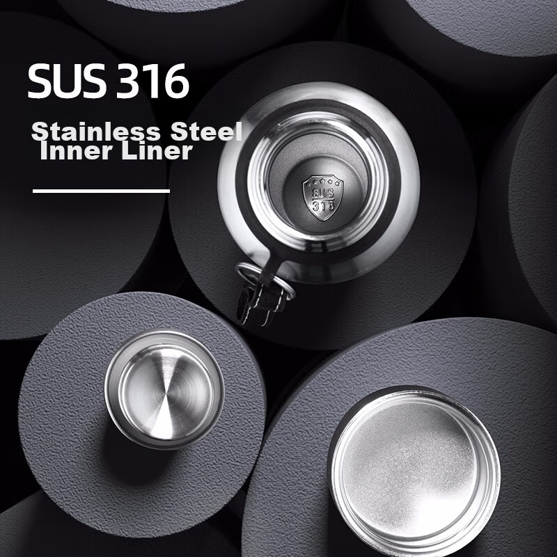 Fuguang Insulated Mug, Full 316 Stainless Steel, Large Capacity, Portable, Outdo...