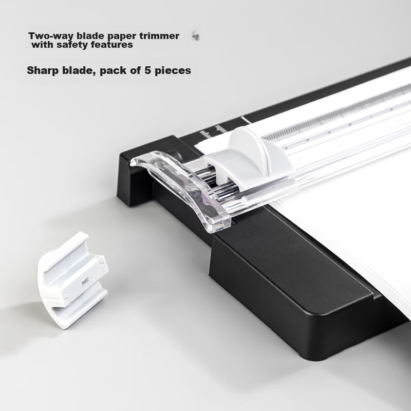Deli Mini Paper Trimmer, Portable A4 Paper Cutter, Photo Trimmer, Manual Paper C...