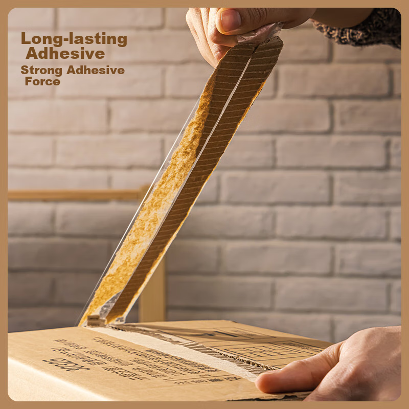 Deli High-Quality Transparent Yellow Packing Tape, 60mm*100y*45μm, 6 Rolls/tube,...