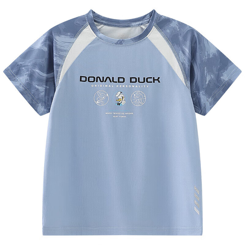 Disney Boys' Quick-Dry Short-Sleeve T-Shirt, Sun Protection, Athletic, High-Elas...