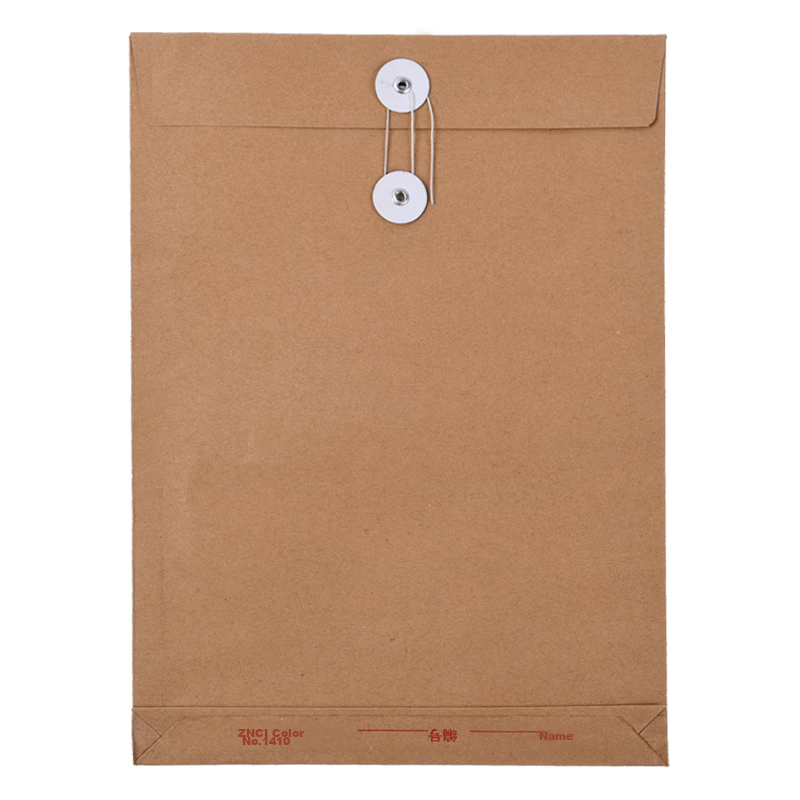 Dile A4 Thick Kraft Paper File Folders, Customized 200g, 2.6cm Side Width, for B...