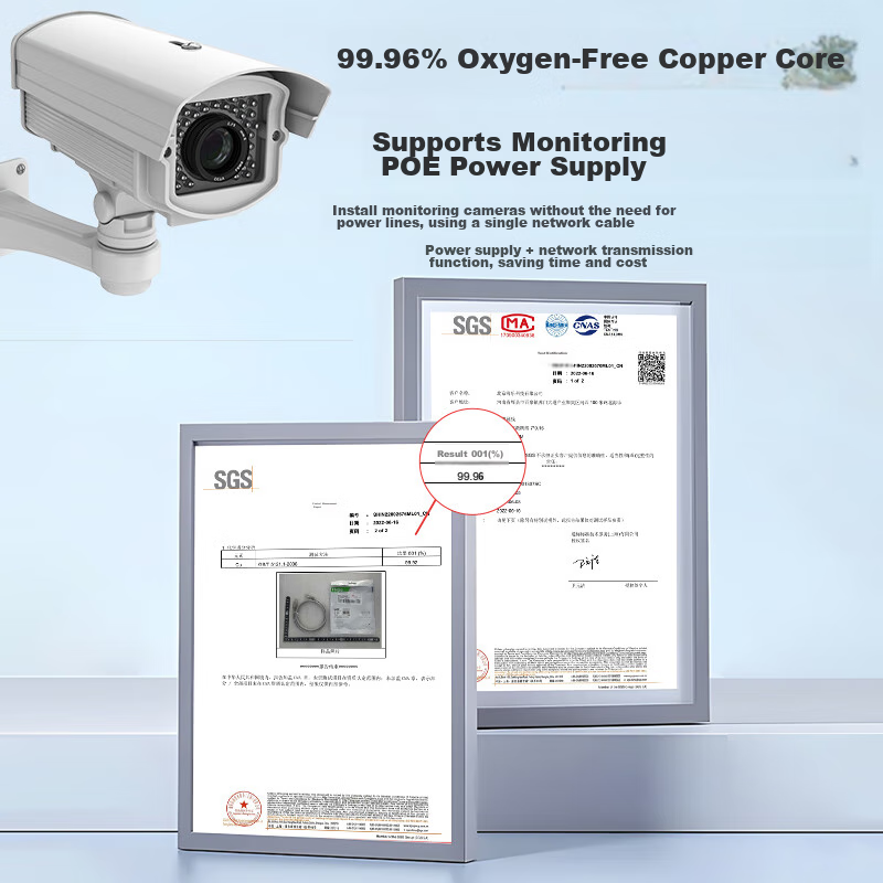 HAILE, Category 6 Pure Copper Network Cable, Gigabit High-Speed Broadband Cable,...