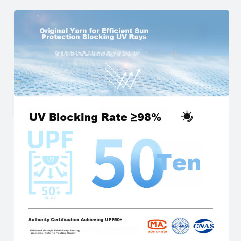 Fandimu Sun Protection Jacket for Men And Women, Outdoor Summer Woven Sun-Protec...