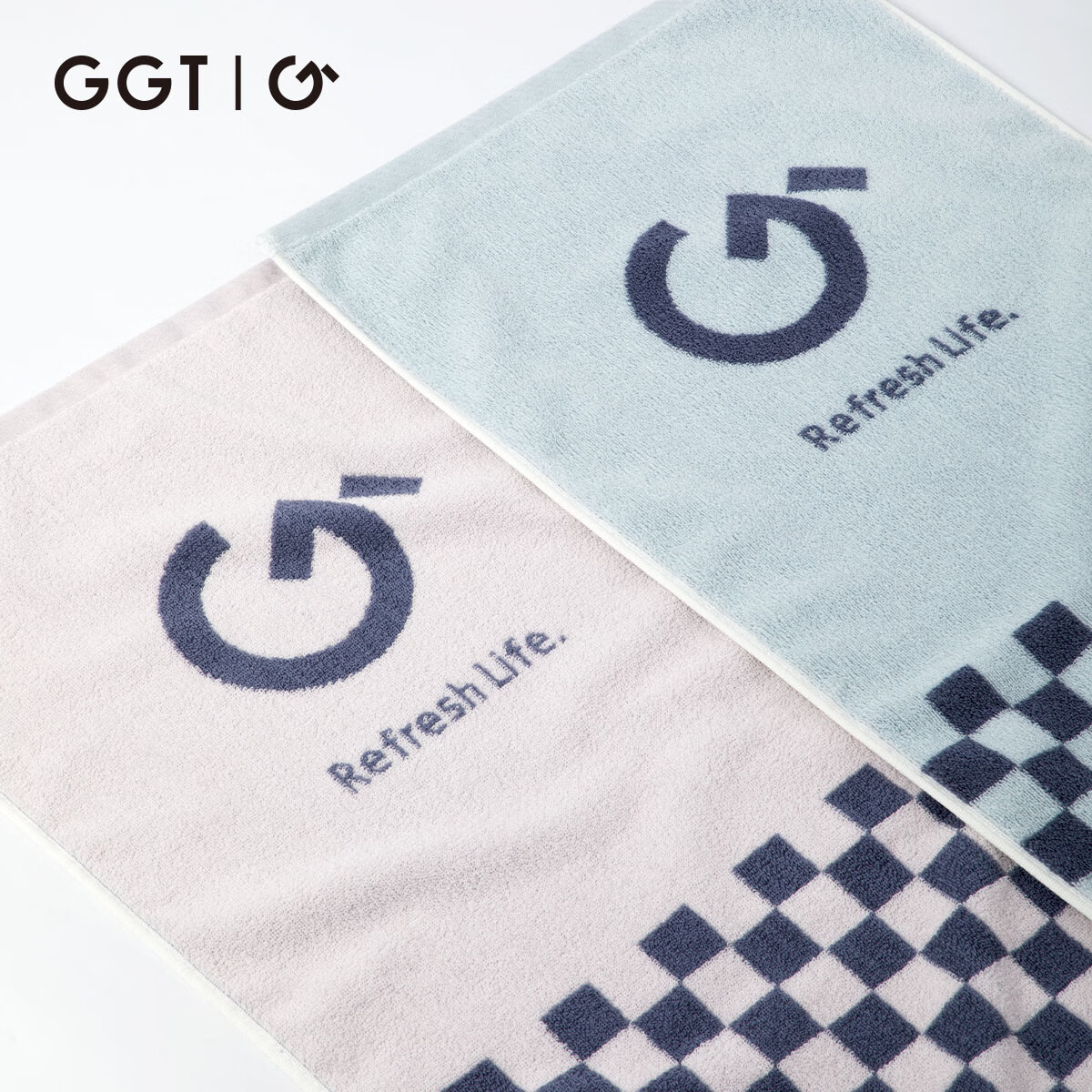 GGT Japanese Adult Bath Towel, Class A Pure Cotton, Soft, Absorbent, Quick-Dryin...