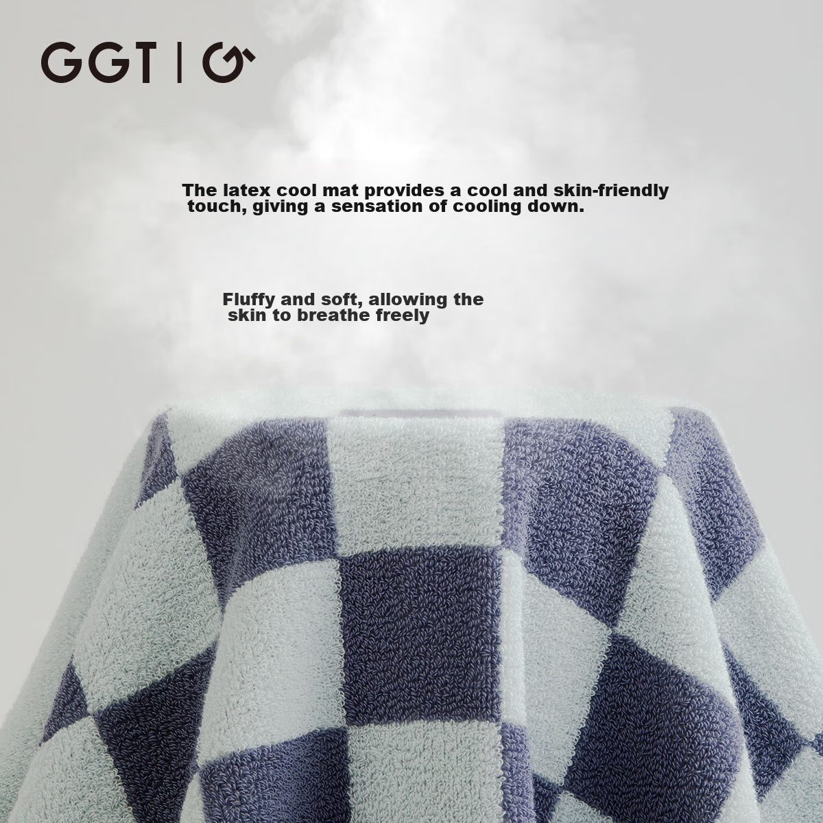 GGT Japanese Adult Bath Towel, Class A Pure Cotton, Soft, Absorbent, Quick-Dryin...