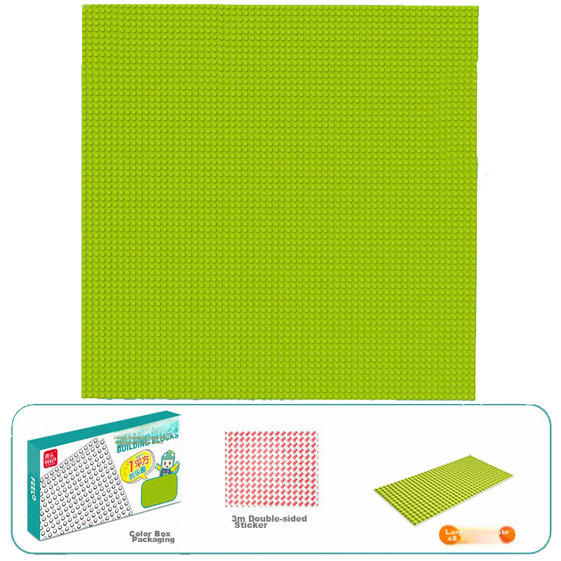 FEELO Compatible LEGO-Style Large Particle Building Blocks Wall Toy for Boys And...