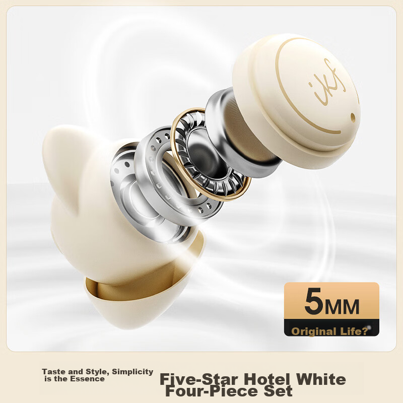 iKF Moon Pro In-Ear Sleep Bluetooth Headphones, Wireless, Asmr Sleep Beans, for...