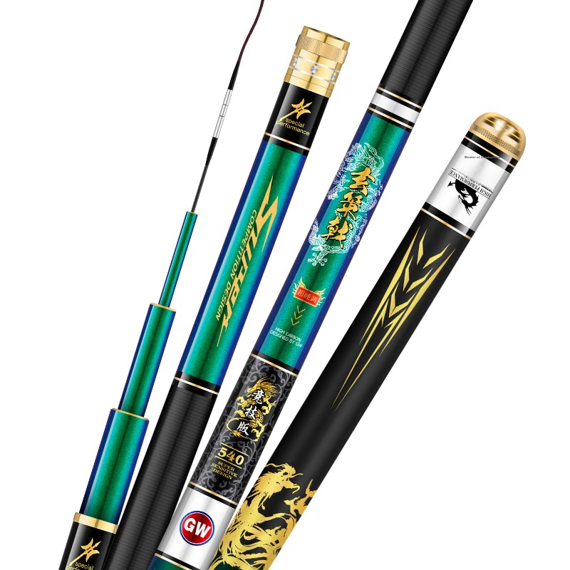 GW Guangwei Fishing Rod Xuance Jijing Version 5.4 Ultra-Light Hard 28-Tune High...