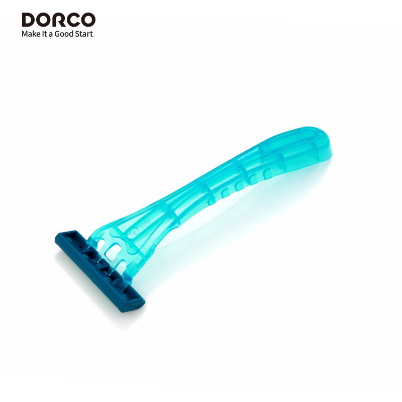 Duoleke Manual Razor with 3-Layer Blades, DORCO Hotel Disposable Razor, Travel-F...