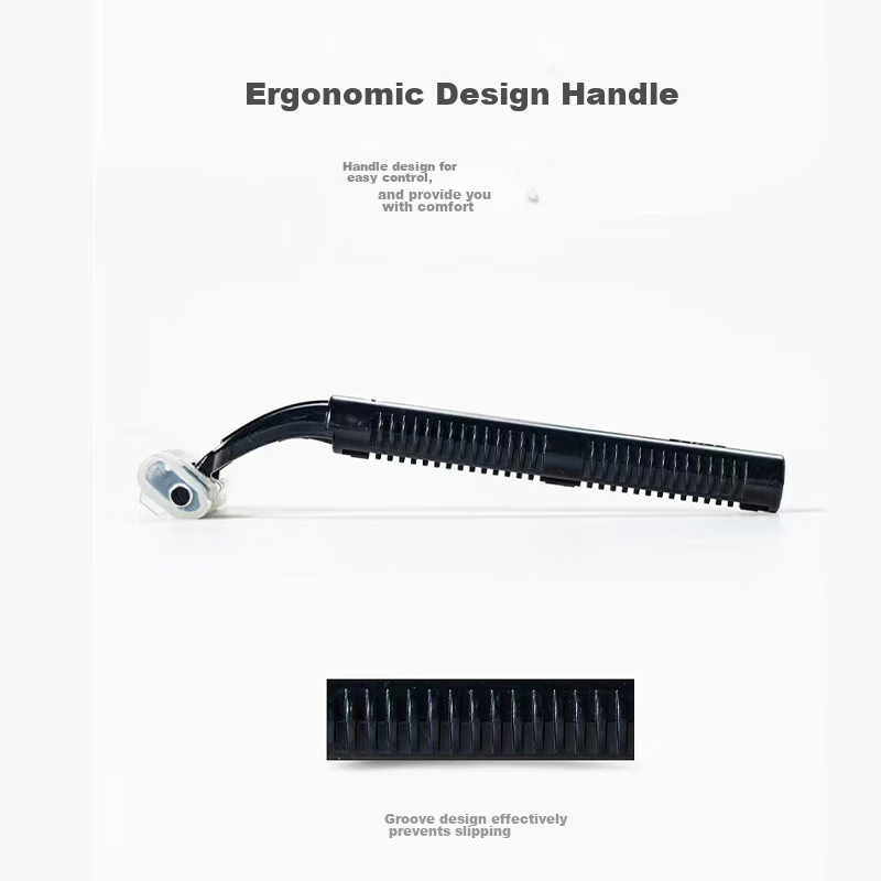 Duoleke Hotel Disposable Manual Razor, DORCO 2-Layer Shaver, Travel Pack, 5 Piec...