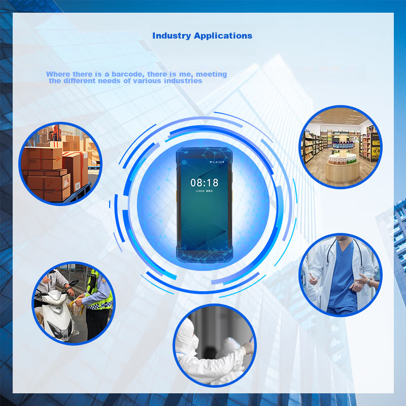 IDataT1 Collector, PDA Handheld Data Terminal, Industrial Smartphone ERP, Debang...