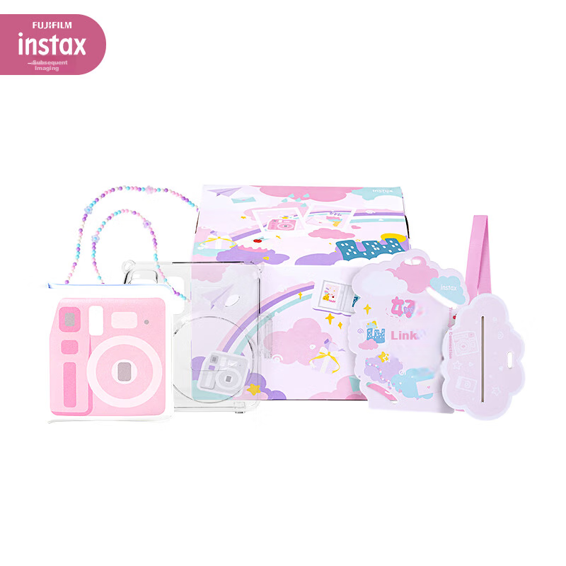 INSTAX Fuji Instax Instant Camera, One-Step Imaging Camera, MiniSE (Upgraded Ver...