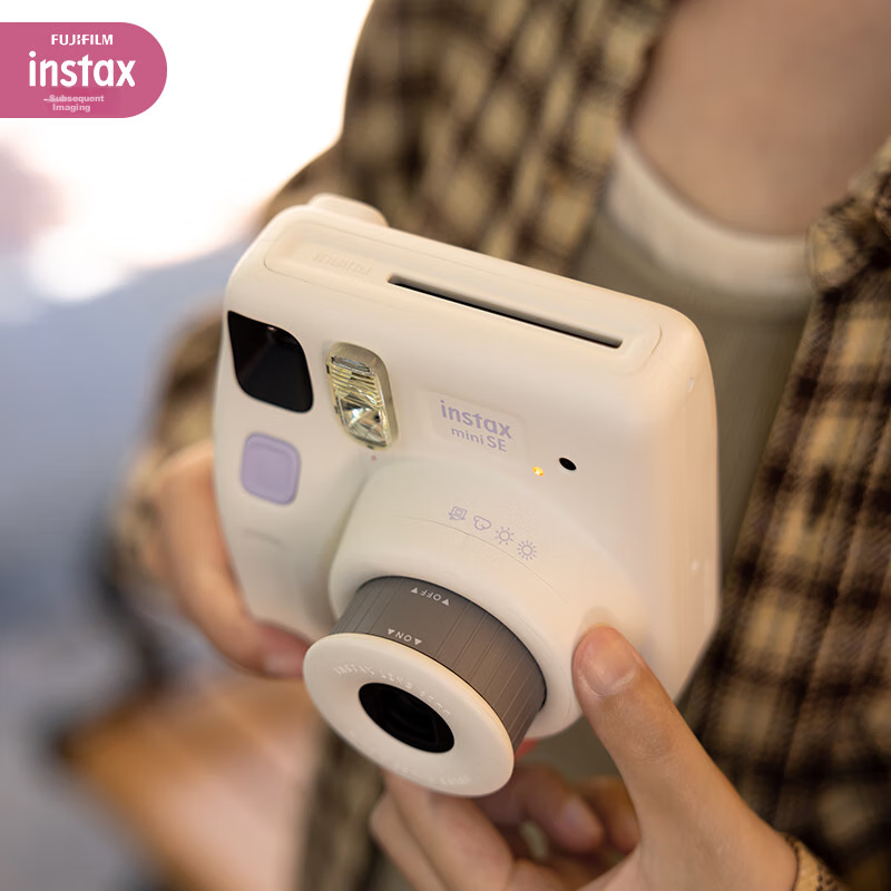 INSTAX Fuji Instax Instant Camera, One-Step Imaging Camera, MiniSE (Upgraded Ver...
