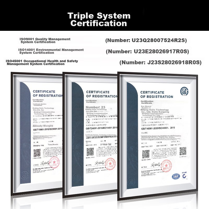 HAILE, 10 Gigabit Multi-Mode Fiber Optic Patch Cable, LC-LC Low Smoke Zero Halog...