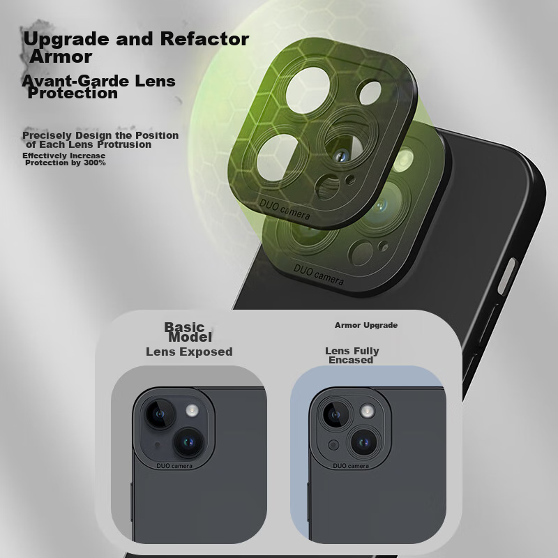 HOLDZU [Angel Eyes] IPhone 12 Pro Max Case, Liquid Silicone Shockproof Full Prot...