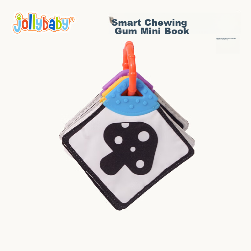 Jollybaby Black And White Cards for 0-3 Months, Early Education, Baby Training,...