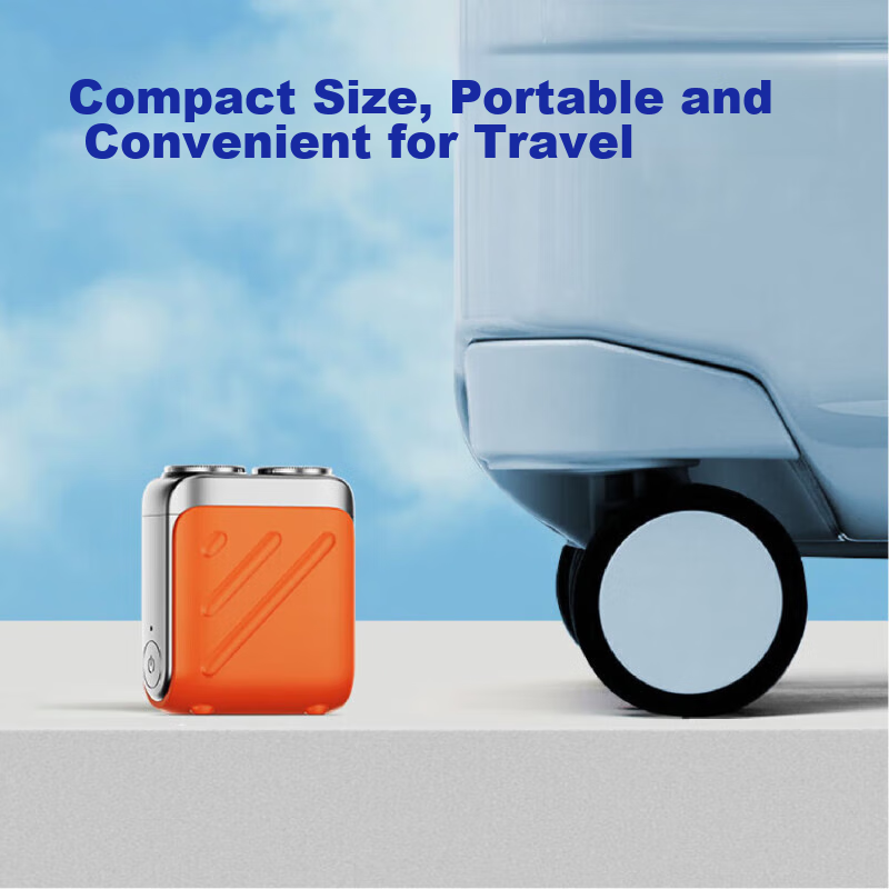 Skyworth Travel Electric Shaver for Men, Mini Portable Razor, Clean Shave, Water...
