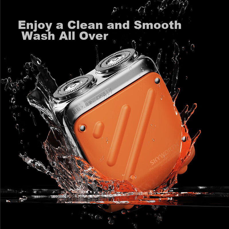 Skyworth Travel Electric Shaver for Men, Mini Portable Razor, Clean Shave, Water...