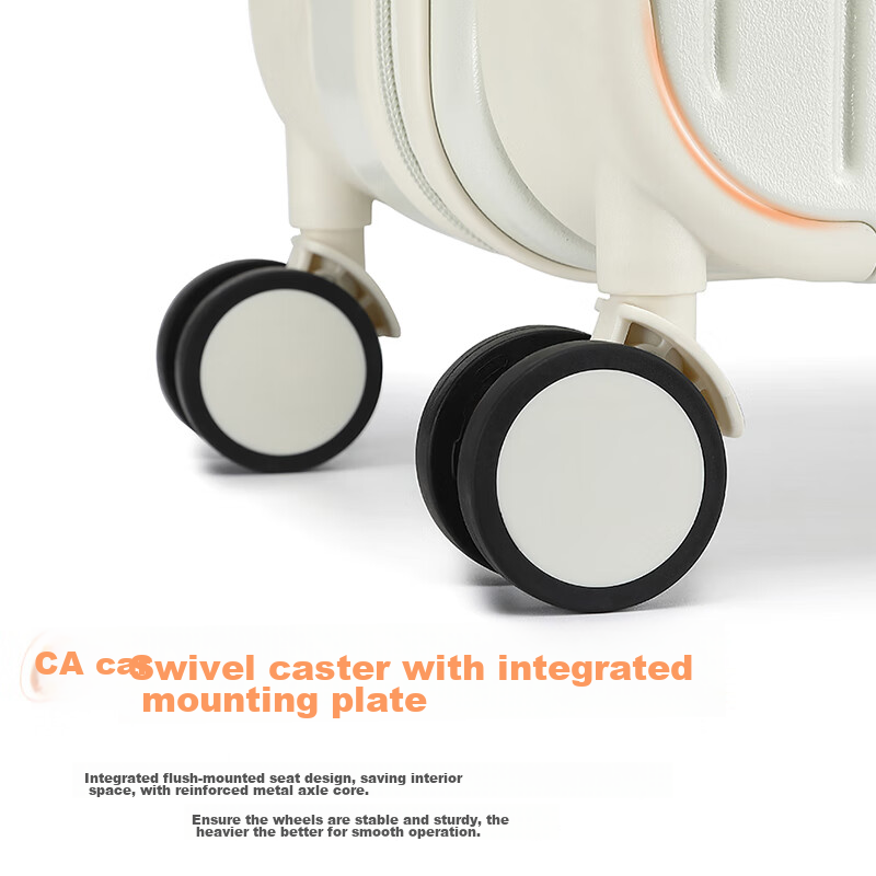 Paul Frank Luggage, Balance Wide Handle Suitcase, Large Capacity 24-Inch, for Sc...