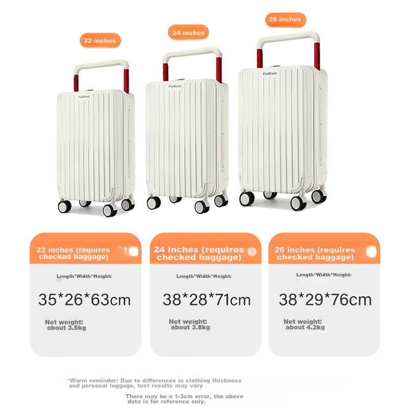 Paul Frank Luggage, Balance Wide Handle Suitcase, Large Capacity 24-Inch, for Sc...