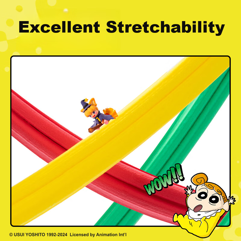 Deli Crayon Shin-chan 24 Colors Super Light Clay Modeling Clay Eraser Clay Child...