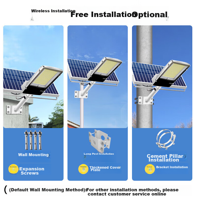 Datouren Solar Outdoor Garden Light, New Rural Solar Street Light, Home Exterior...