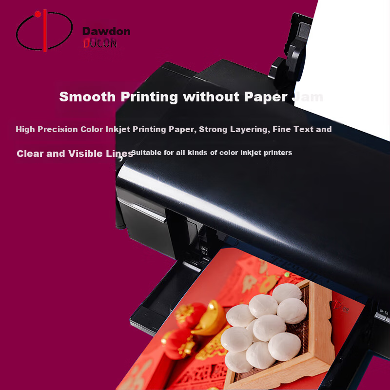 DOCON A3++ Single-Sided High Gloss Inkjet Copperplate Paper Color Printing Paper...