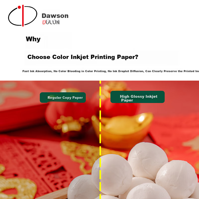 DOCON A3++ Single-Sided High Gloss Inkjet Copperplate Paper Color Printing Paper...