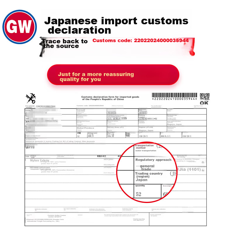 Guangwei (GW) No. 3, 5.4 Meters, 2 Spools, Water Color Liangchen Spotted Invisib...