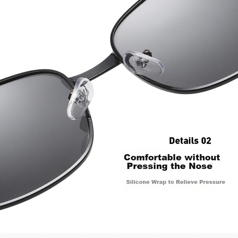 FESETE Driving Sunglasses Polarized Day and Night Dual-use Sunglasses Driving Gl...