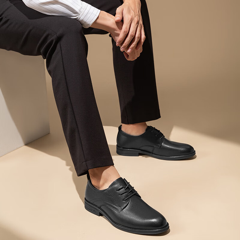 Hongqingting Men's Shoes, Spring And Autumn Business Commute Formal Leather Shoe...