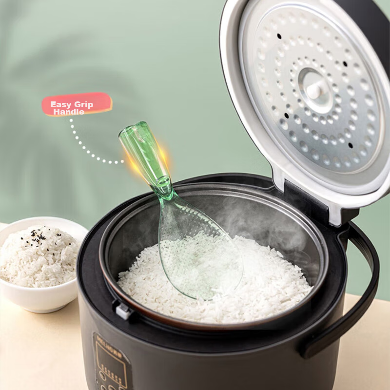 Dipuer Rice Spoon, Upright Non-Stick Rice Serving Spoon, Transparent Rice Servin...