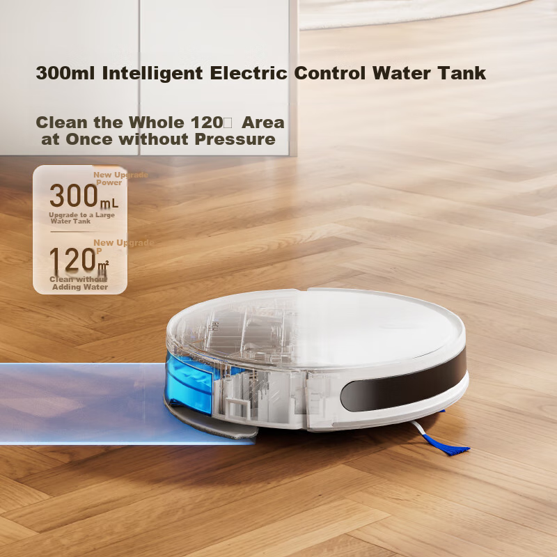 Haier T1 Robot Vacuum Cleaner with Mopping Function, Automatic Cleaning, 8000Pa...