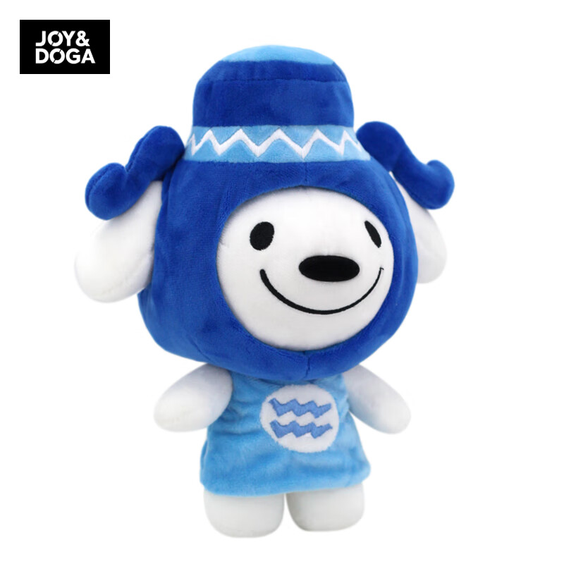 JOY&DOGA Plush Toy Joy Mascot Puppy Doll Zodiac Series - Aquarius
