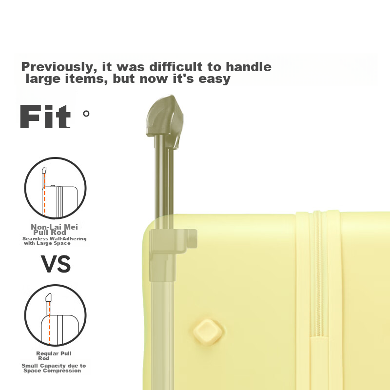 Bulaimei Luggage, Suitcase for Women And Men, Travel Case, Large Capacity, Passw...