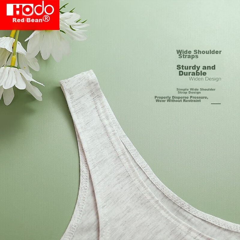 Hongdou Women's Seamless Slim-Fit Camisole, Modal Undershirt, Versatile Simple R...