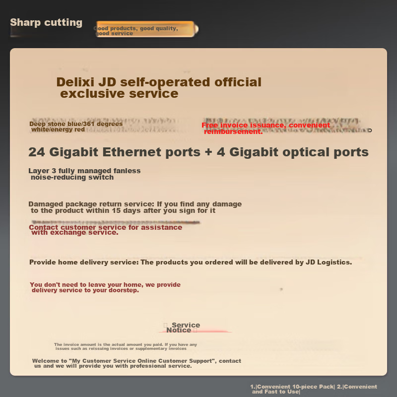 Deli 0.5mm Retractable Gel Pen Refills, Large Capacity Long-Lasting Extended Cap...