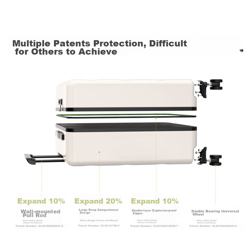 Bulaimei Luggage, Suitcase for Women And Men, Travel Case, Large Capacity, Passw...