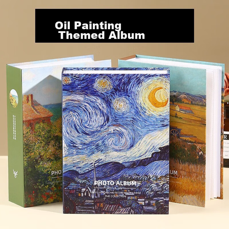 Ouliwen [Lowest Price Online] Oil Painting Storage Album, Large Capacity Family...