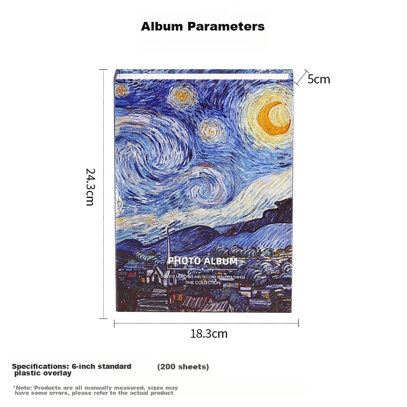 Ouliwen [Lowest Price Online] Oil Painting Storage Album, Large Capacity Family...