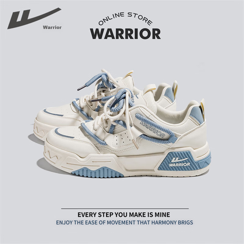 Warrior Official Men's Shoes, Autumn And Winter Sneakers, New Trendy Versatile B...